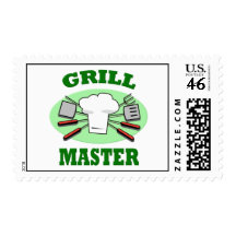 GRILL MASTER POSTAGE STAMPS