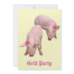 Grill Party Invites