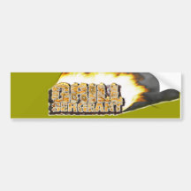 GRILL SERGEANT! Father's Day! Bumper Sticker