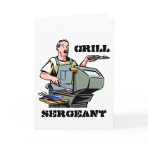 Grill Sergeant Father's Day Card