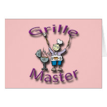 Grille Master violet Card