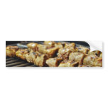 Grilled Beef Kabobs Food Bumper Stickers