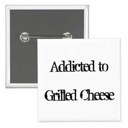 Grilled Cheese Pinback Buttons