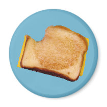 Grilled Cheese Sandwich Fridge Magnets