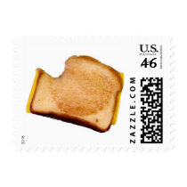 Grilled Cheese Sandwich Postage Stamps