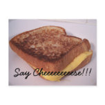 grilled cheese, Say Cheeeeeeeeese!!! Post Card