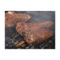 Grilled Porterhouse Steak Card postcard