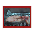 Grilled Salmon postcard