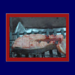 Grilled Salmon postcards