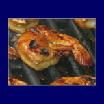 Grilled Shrimp postcards