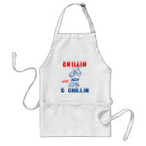 Grillin_Chillin aprons by CaringHearts Grillin_Chillin aprons