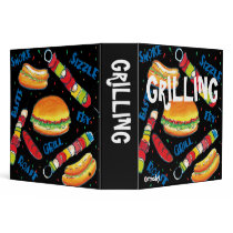 Grilling- recipe notebook binders