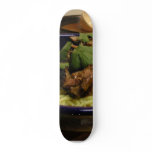 Grilling Some Tangerine Marinated Beef Skateboard Decks