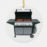 Grilling Time Christmas Ornaments