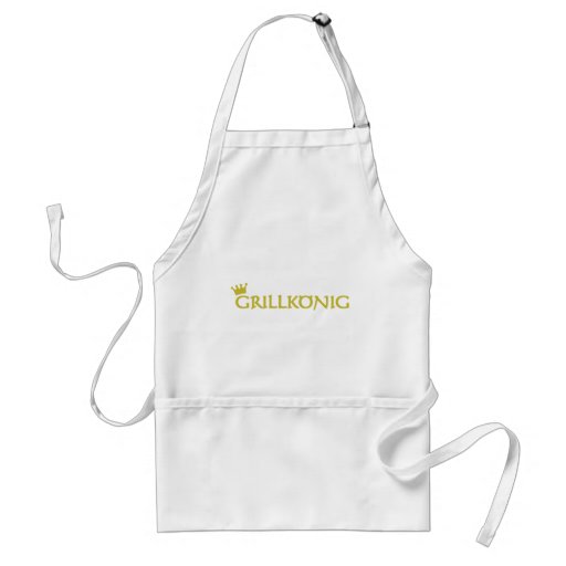grillkönig text icon aprons