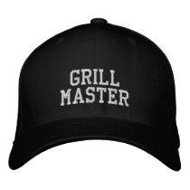 GRILLMASTER embroidered hats