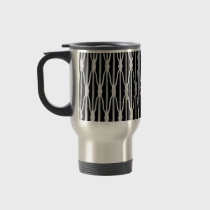 Grillwork Abstract Travel Mug mugs