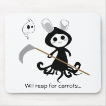 Grim Bunny mousepads