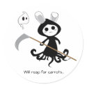 Grim Bunny stickers