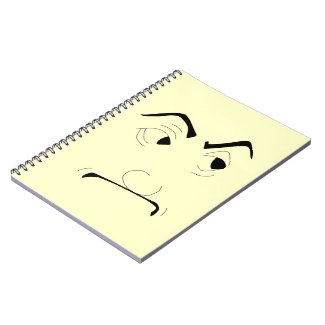 Grim Faced Notebook