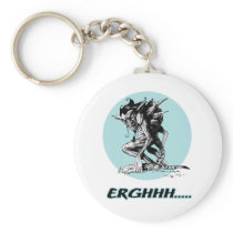 Grim Gargoyle Keychain