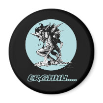 Grim Gargoyle magnets by aesthete Grim Gargoyle magnets