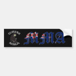Grim MMA New Zealand bumper sticker