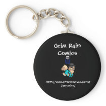 Grim Rain Comics Keychains