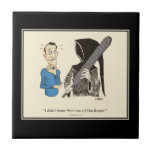 Grim Rasper Cartoon Tile