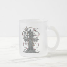 Grim Reaper Awaits Coffee Mugs