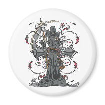 Grim Reaper Awaits Magnet