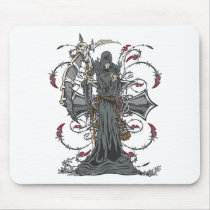 Grim Reaper Awaits Mousepads