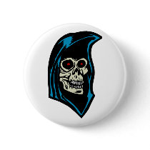 grim reaper pinback button