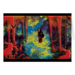 Grim reaper cartoon comic Halloween cards