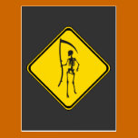 Grim Reaper Crossing! postcards