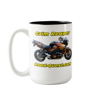 Grim Reaper Custom Suzuki B-King mug