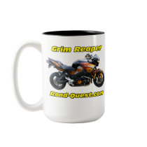 Grim Reaper Custom Suzuki B-King mugs