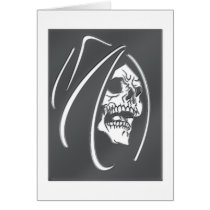 Grim Reaper Greeting Card