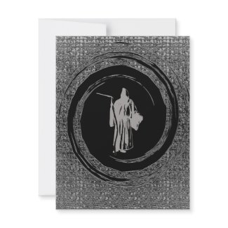 Grim Reaper Invitation invitation