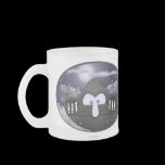 Grim Reaper Kilroy Frosted Mug mugs