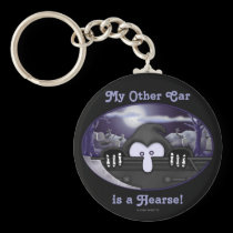 Grim Reaper Kilroy Keychain