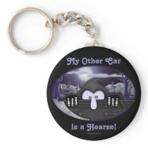 Grim Reaper Kilroy Keychain