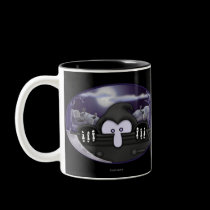 Grim Reaper Kilroy Midnight Black Mug