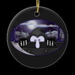 Grim Reaper Kilroy Ornament