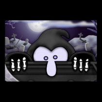Grim Reaper Kilroy Poster- Small