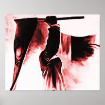 Grim Reaper of Death, Dark Tinted Poster