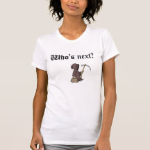 Grim Reaper off to work Tee Shirts