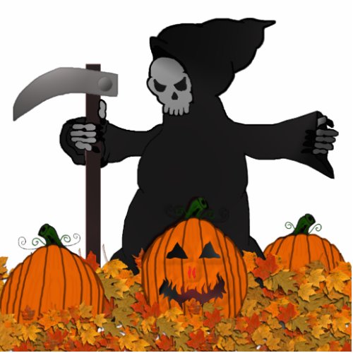 Grim Reaper photosculpture