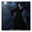 Grim Reaper Poster, darkheavenradio13@yahoo.com posters