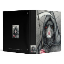 Grim Reaper Rat Avery Binder by KMCoriginals Grim Reaper Rat Avery Binder